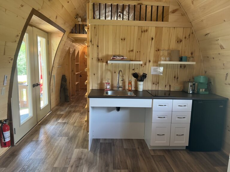 intérieur megapod adapté