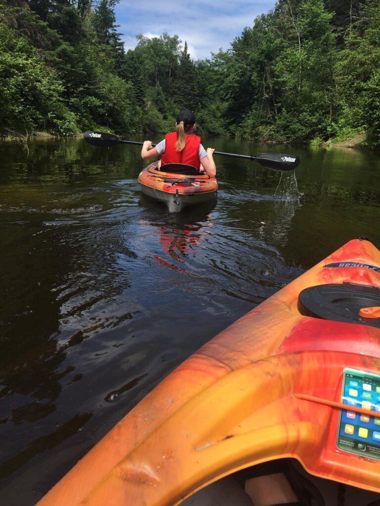 Escapade en Kayak